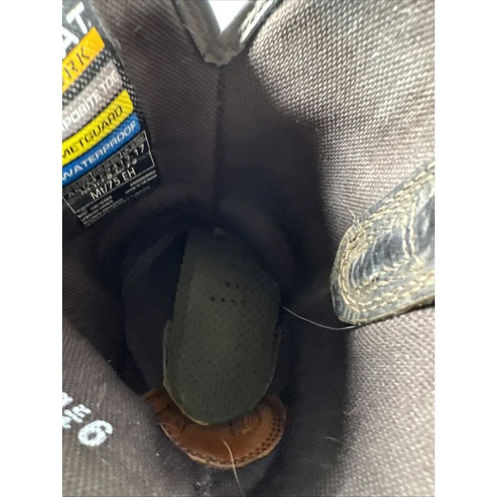 Ariat Workhog Met Guard Safety Boots Brown US M9.5 EE Brown Comp Toe